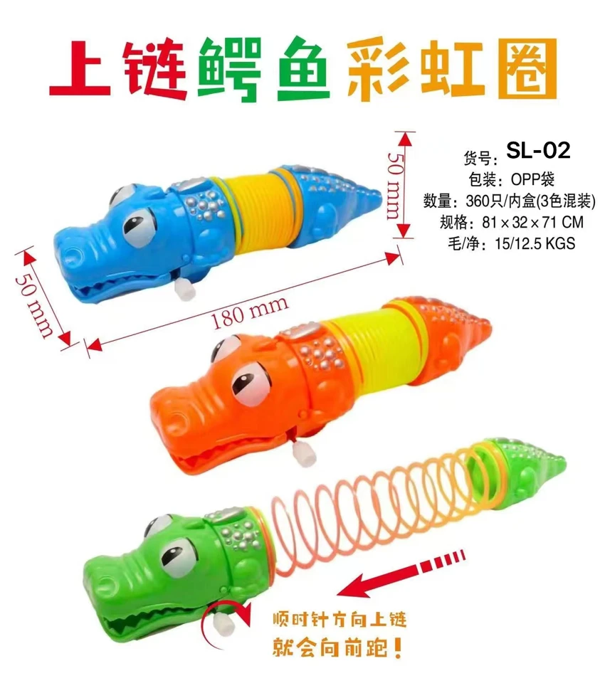 On-chain Crocodile Rainbow Ring