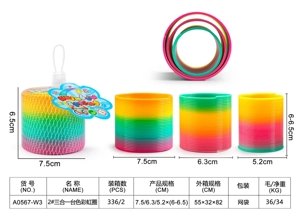 No. 2 3-in-1 Taupe Rainbow Ring