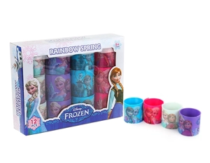 12 Frozen Rainbow Rings