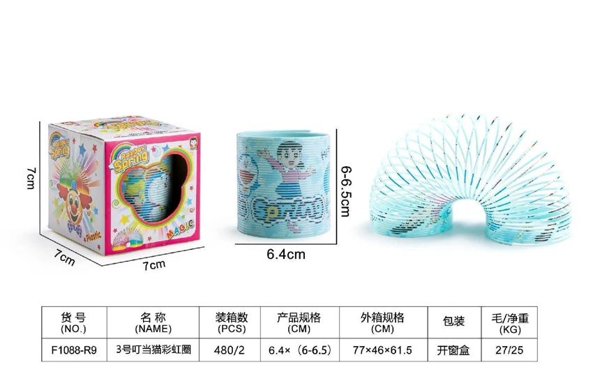 No. 3 Doraemon Rainbow Ring