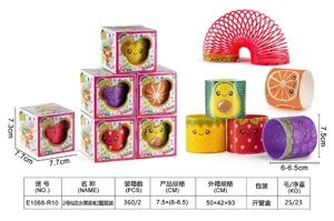 No. 2 Mixed Pack of 6 Fruit Rainbow Rings