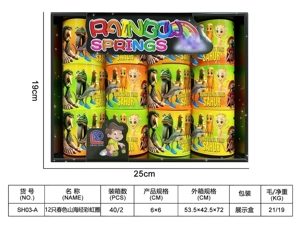 12 Spring Classic of Mountains and Seas Rainbow Rings