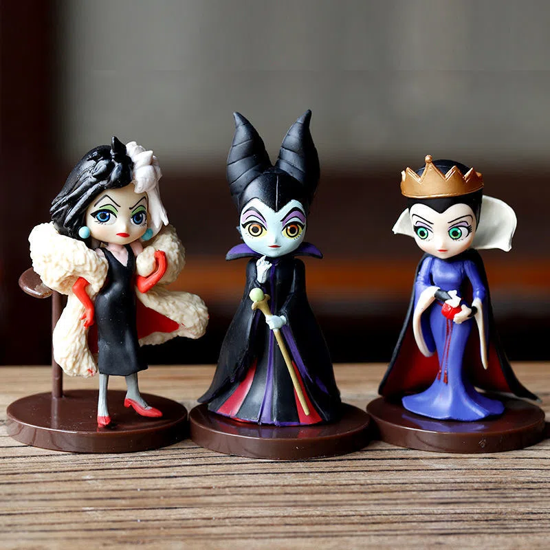 Disney Figurines Villain Princess 3 Types