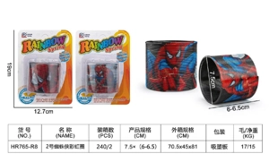 No. 2 Suction Plate Spider-Man Rainbow Ring