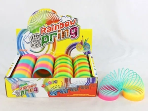 12 round rainbow rings