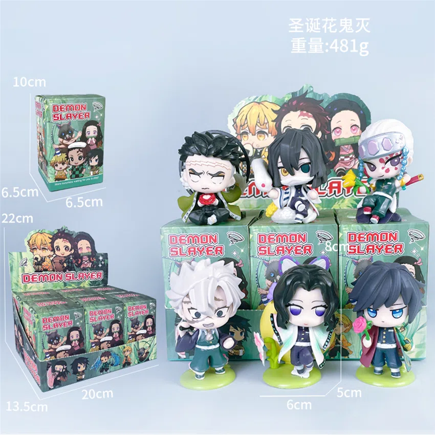 Demon Slayer figure birth flower demon slayer 6-piece set