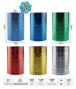 5-Color Random Mixed Foil Rainbow Hoop