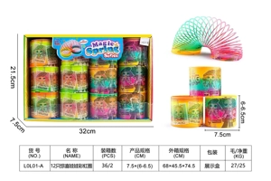 12 Surprise Doll Rainbow Rings