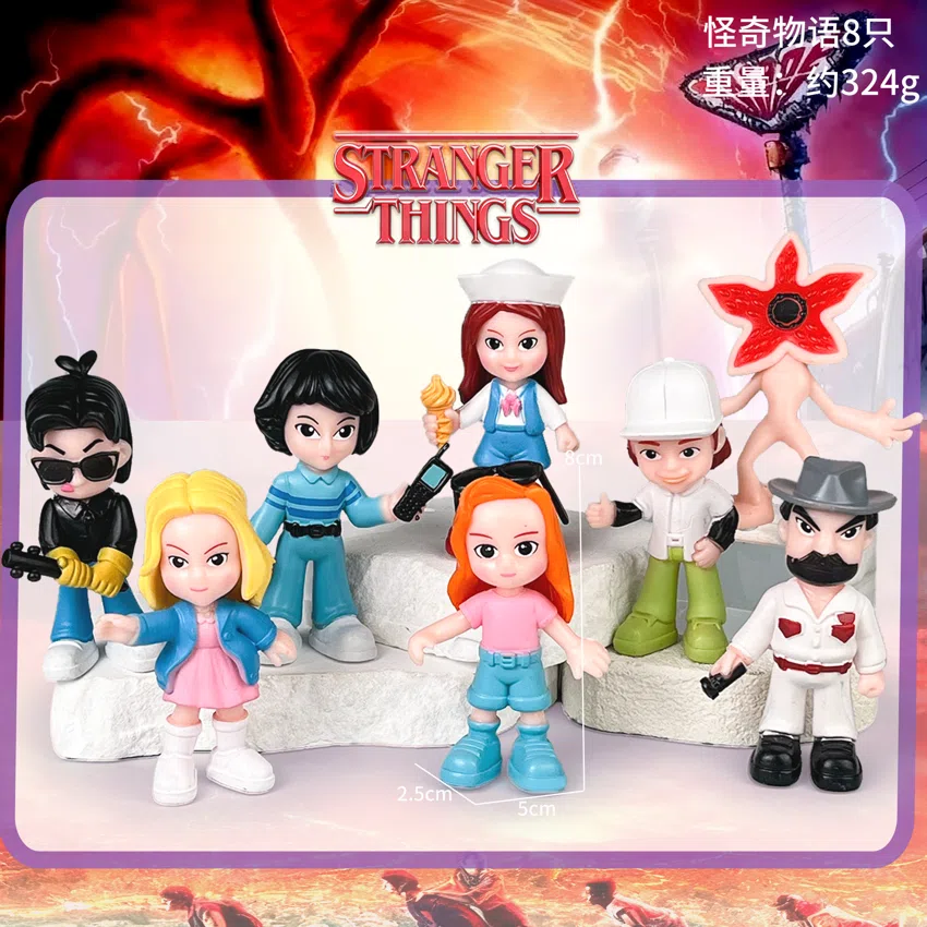 Stranger Things Figurine Standing Pose 8 Types