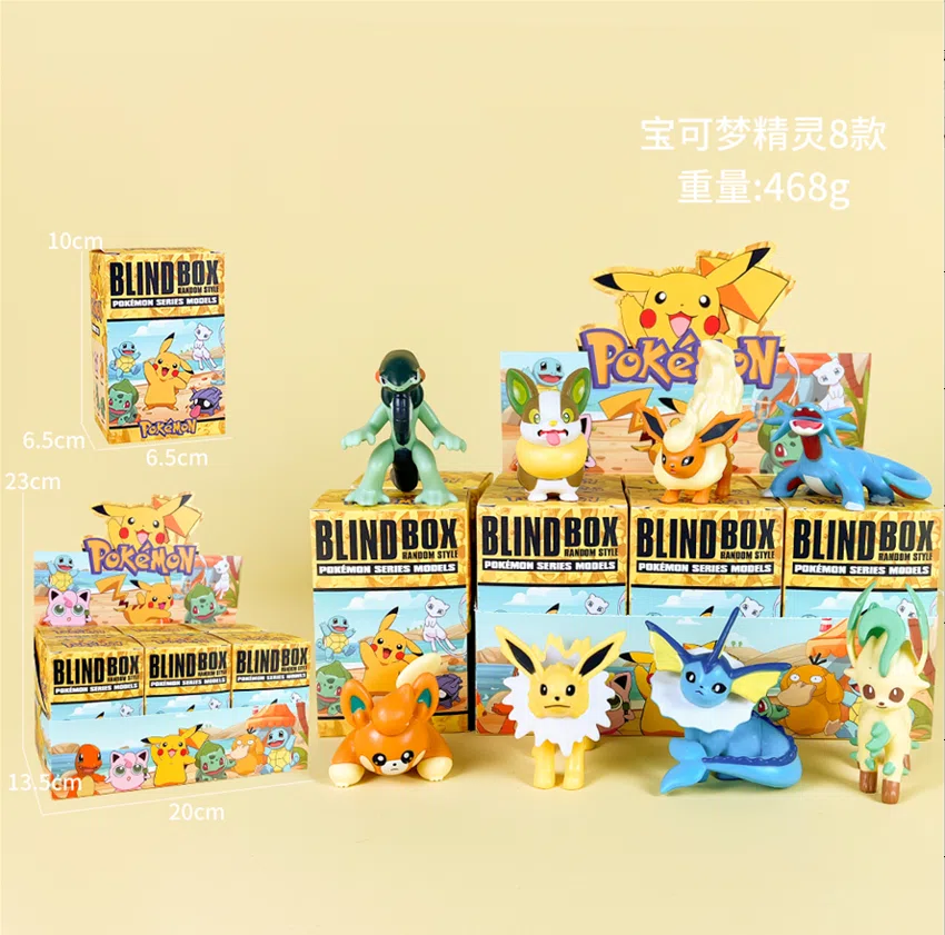 Pikachu Pokémon Figure Pokémon 8pcs