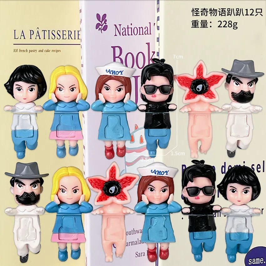 Lying Angel Stranger Things Series Figurine 12 Pieces