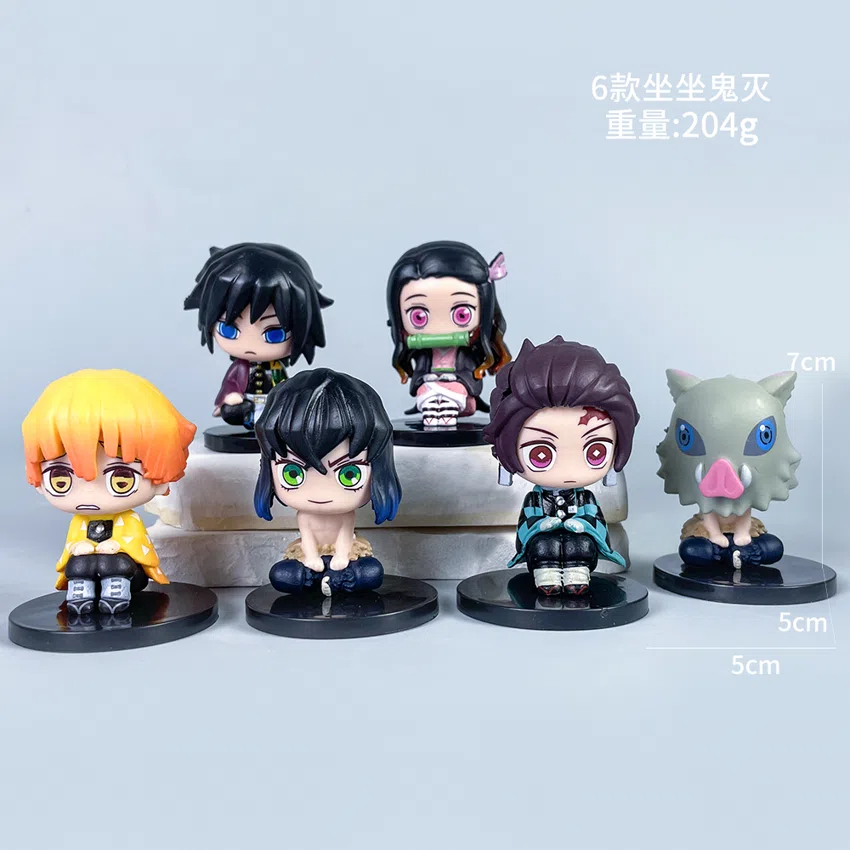 Demon Slayer figure sitting demon slayer 6 types