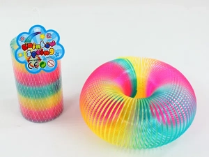 Number 2 Glitter 10CM Rainbow Ring