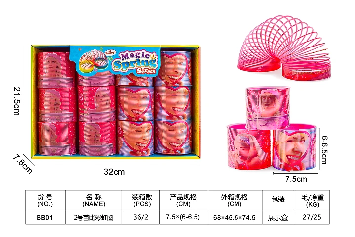 No. 2 Barbie Rainbow Ring