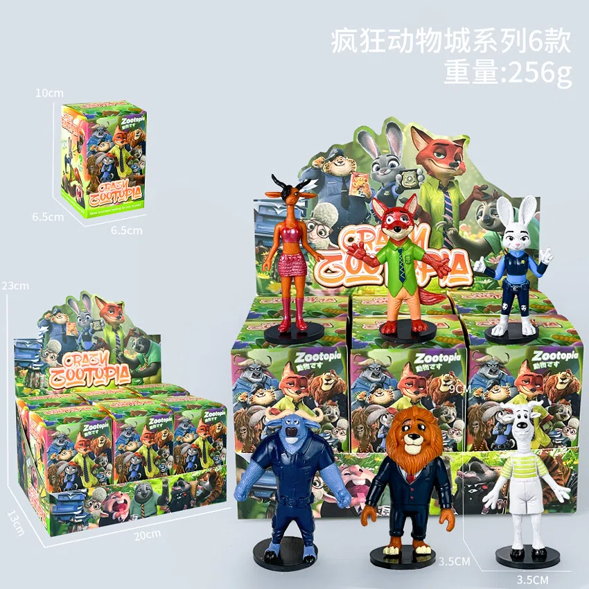 Disney Figurines Zootopia 6 Types