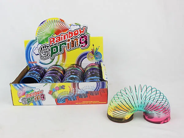 12 dolphin-printed rainbow rings