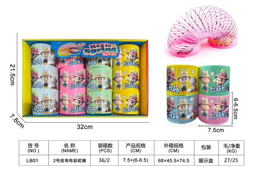 No. 2 Labubu Rainbow Ring