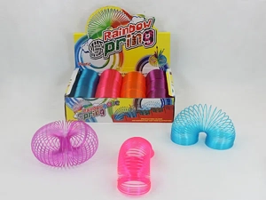 12 4-color transparent rainbow rings