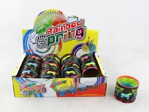 12 Leopard Rainbow Rings