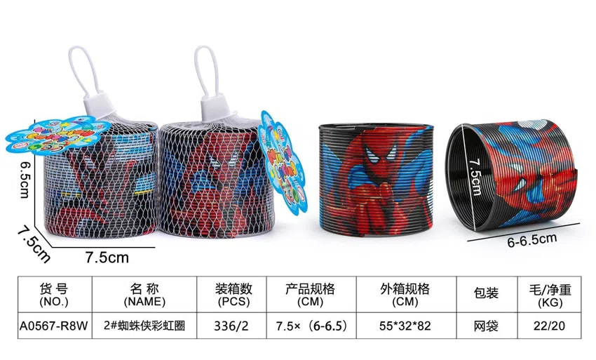 #2 Spider-Man Rainbow Ring