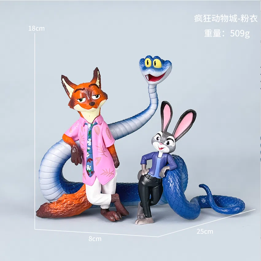 Disney Figurines Zootopia Pink Outfit