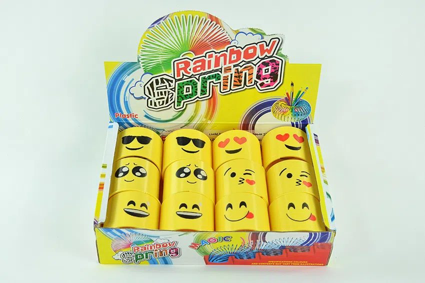 12 QQ emoji rainbow rings