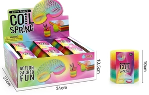 Large gold glitter rainbow rings