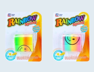 No. 2 smiling face suction board rainbow rings