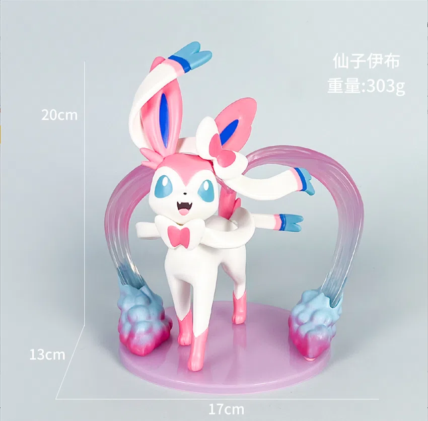 Pikachu Pokémon Figurines Fairy Eevee