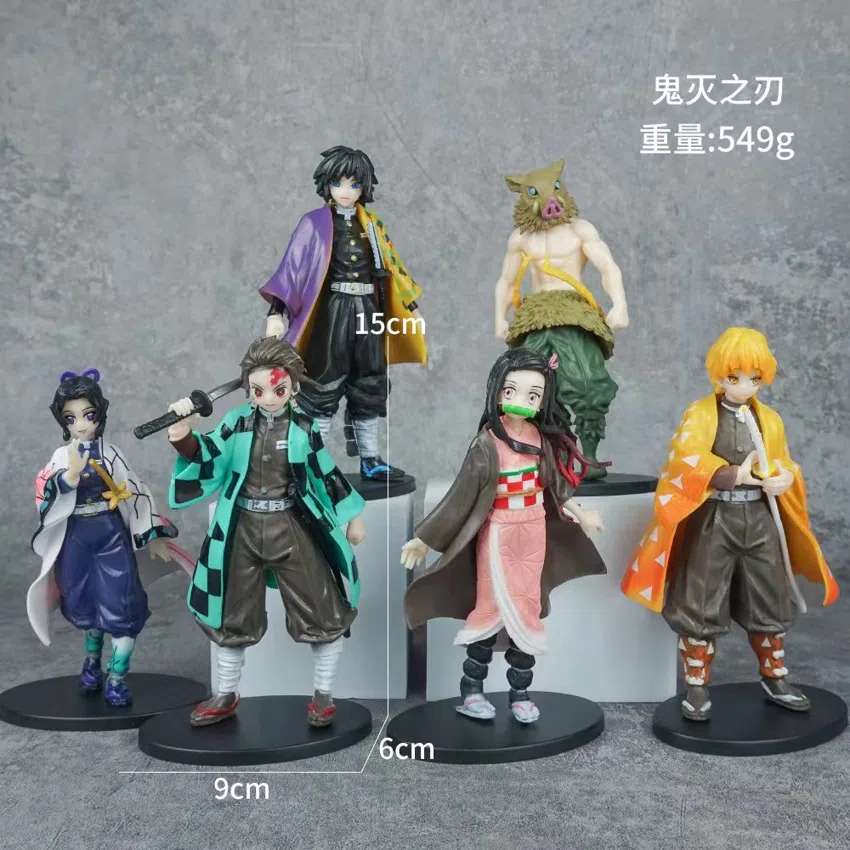 Demon Slayer figure 6 models