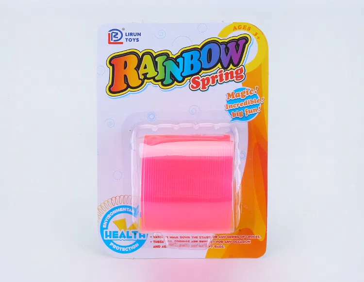 4-color transparent suction board rainbow rings