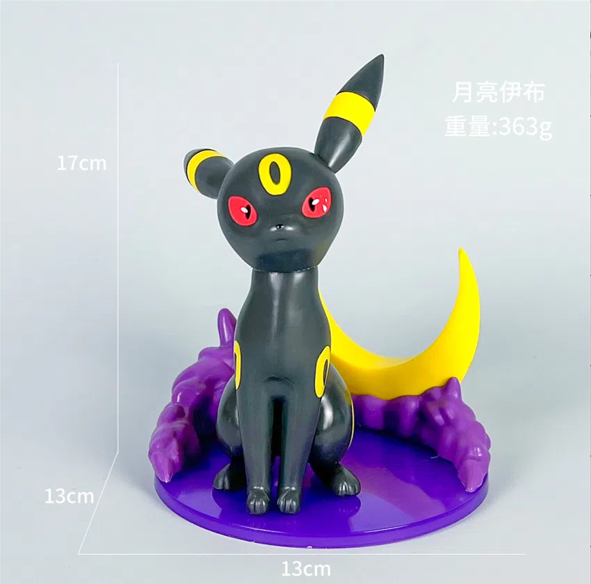 Pikachu Pokémon Figurines Moon Eevee