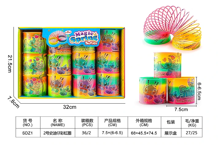 No. 2 Stitch Rainbow Ring