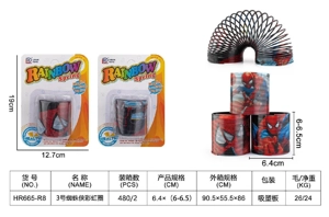 No. 3 Suction Plate Spider-Man Rainbow Ring
