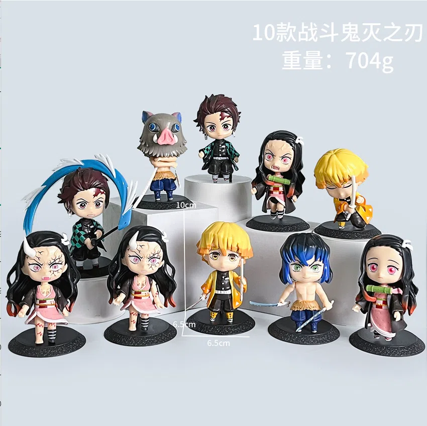 Demon Slayer Figure Combat Demon Slayer 10 models