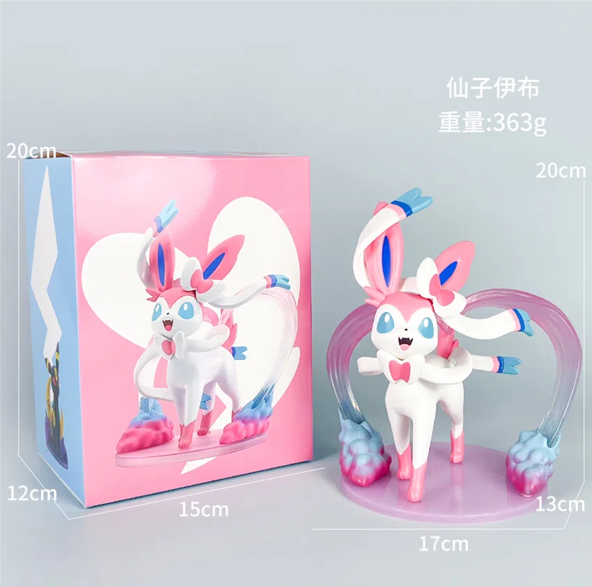 Pikachu Pokémon Figurines Fairy Eevee