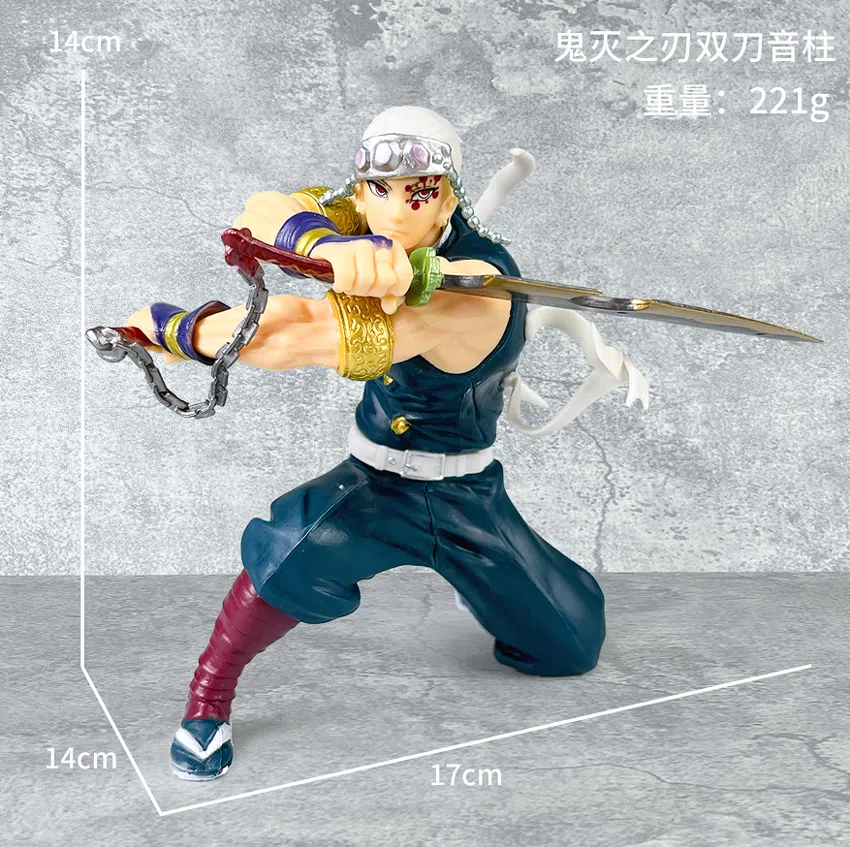 Demon Slayer figure double blade sound pillar