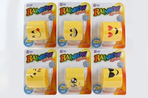 QQ emoji suction board rainbow rings