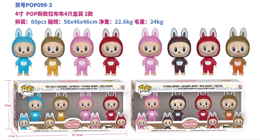 New Labubu POP Figurine