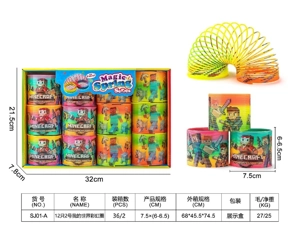 12 No. 2 Minecraft Rainbow Rings