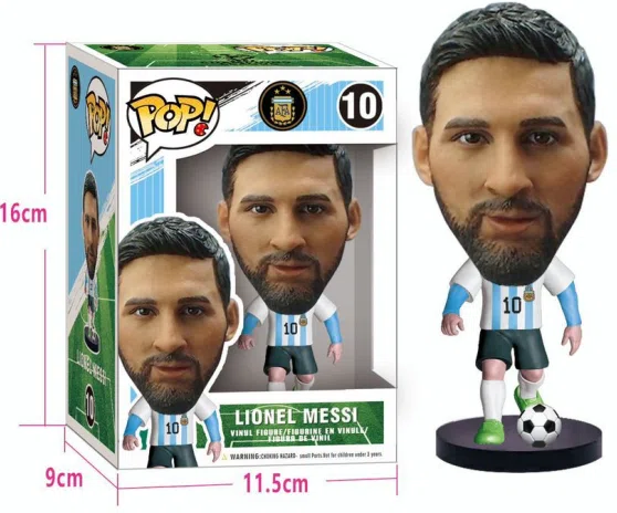 4.5-inch Realistic Soccer POP Figurine