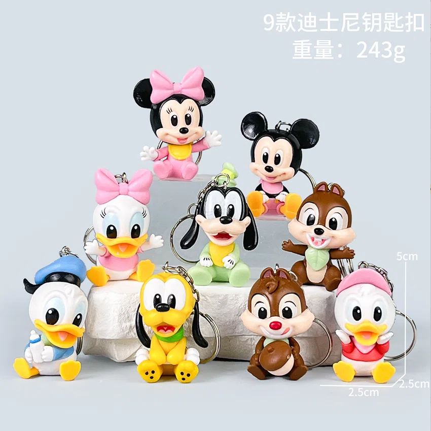 Disney Figurines Disney Keychains 9 Types