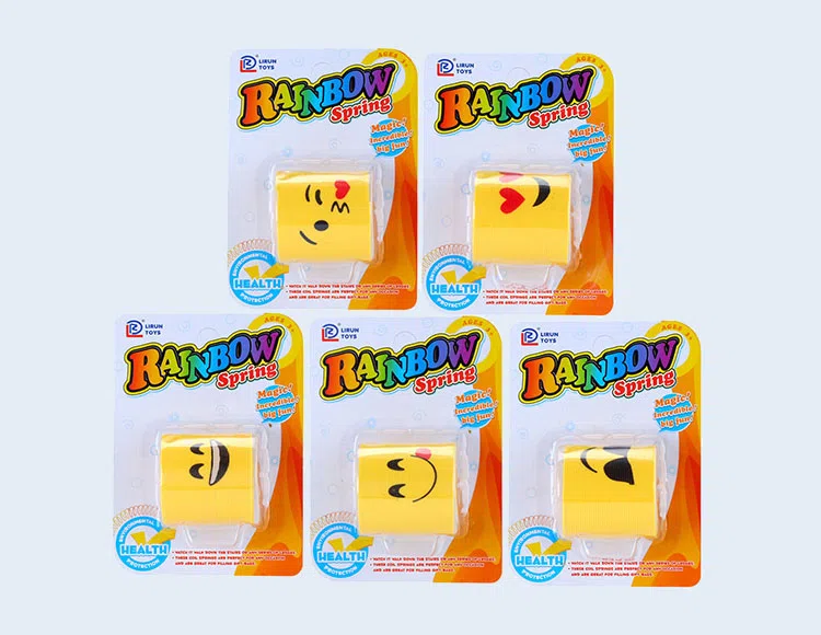 QQ emoji suction board rainbow rings
