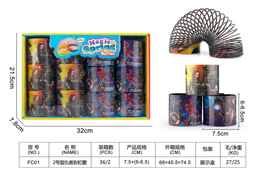 No. 2 Avengers Rainbow Ring