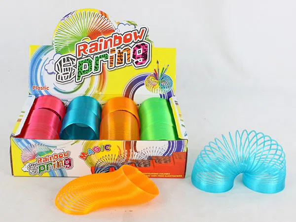 12 4-color transparent rainbow rings