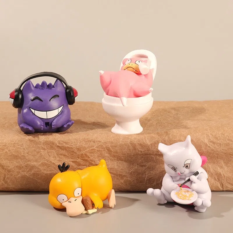 Pikachu Pokémon Figurines Pokémon Babies 4 Pieces