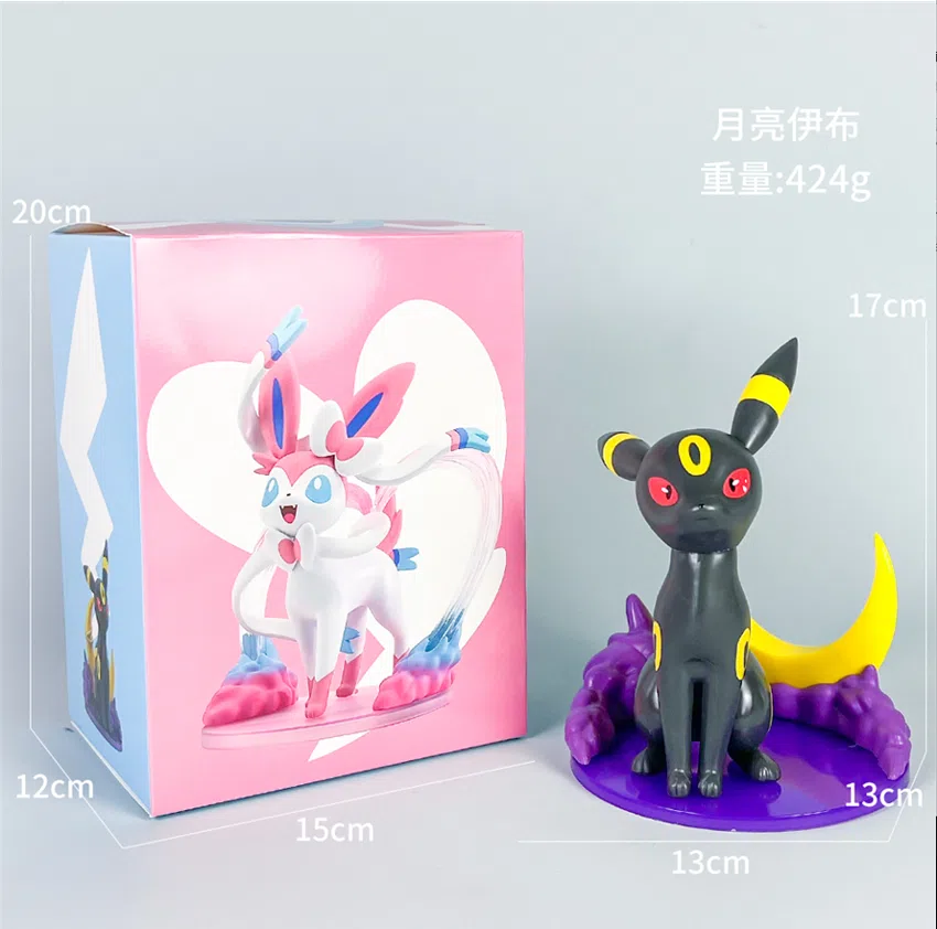 Pikachu Pokémon Figurines Moon Eevee