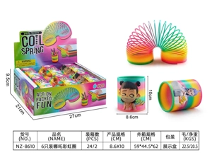 6-pack Nezha rainbow rings