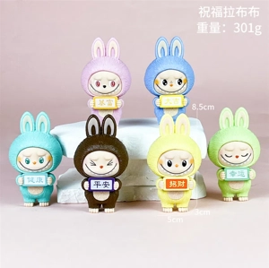 Labubu Figurine Blessing Labubu 6 Pieces