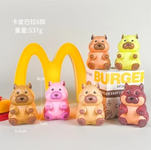 Capybara figure sitting posture 6 types